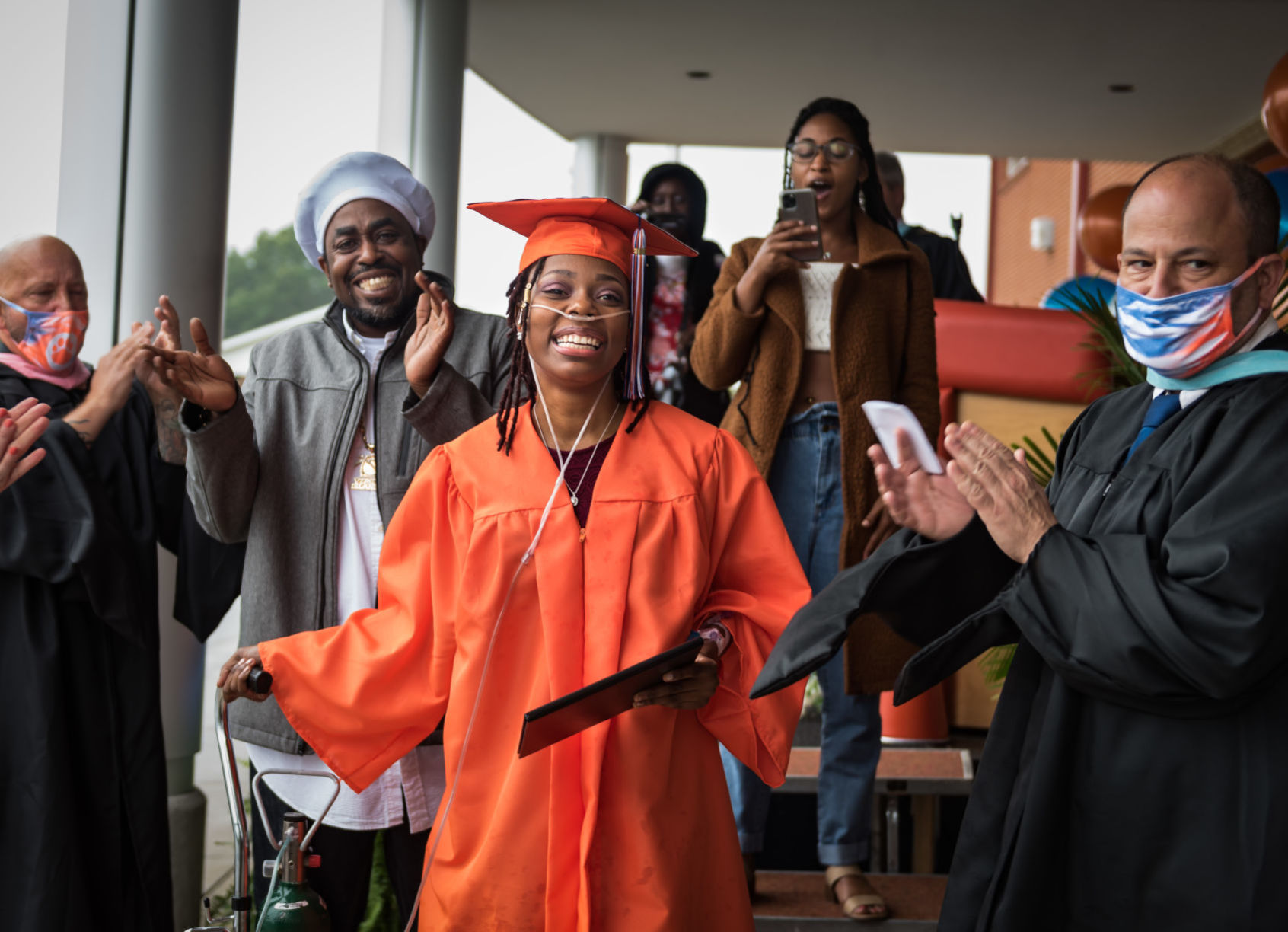 Glenn High School Drive-Thru Graduation